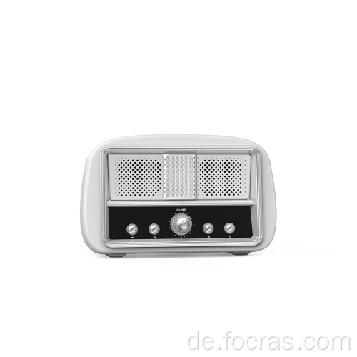 Kleines tragbares Retro-Radio mit Bluetooth